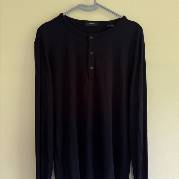 Theory Men's Long Sleeve Shirt - Picture 1 of 4